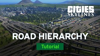 Road Hierarchy with Czardus  Tutorial  Cities Skylines [upl. by Anelehs195]