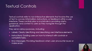 OPERABLE AND TEXTUAL CONTROLS [upl. by Ennovihc]