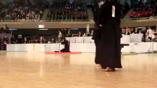 SlowMotion  TAKENOUCHIs M vs KAWAI  62nd All Japan KENDO Championship Round 2 35 [upl. by Ashlee]