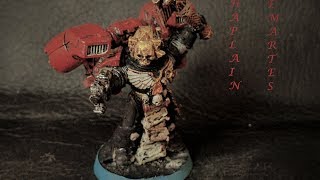 Magnetizing and Personalization Blood Angels Chaplain  Lemartes ENG [upl. by Bogusz75]