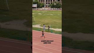 400 meter gold in sgfi games state karnal athletics nationalplayer athlete 400meters 400m [upl. by Yvon554]