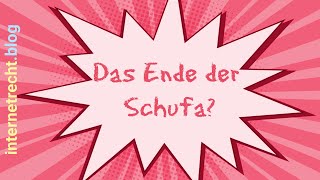 Das Ende der Schufa [upl. by Nnylcaj239]