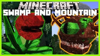 Minecraft  SWAMP AND MOUNTAIN LYCANITES MOBS CAN YOU SURVIVE THE DEADLIEST PLANT IN MINECRAFR [upl. by Odragde848]