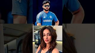 Riyan parag and Ananya Pandey beautiful riyanparag ananyapandey cricket youtubeshorts [upl. by Mroz18]