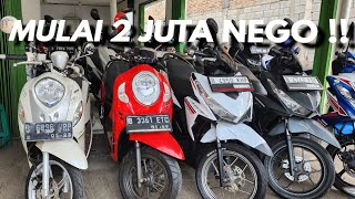 MOTOR BEKAS PILIHAN DI BAWAH 10 JUTA  ADA MOTOR BEKAS 2 JUTAAN DI SINI MASIH NEGO [upl. by Clarke]