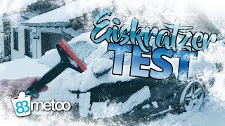 Eiskratzer Test und Auto kratzerfrei von Schnee befreien  Auto Winter Life Hacks Murska Eiskratzer [upl. by Howund]