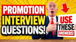 PROMOTION INTERVIEW QUESTIONS amp ANSWERS How to PREPARE for a PROMOTION JOB INTERVIEW [upl. by Naanac]