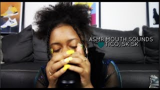 ASMR Mouth Sounds  TicoTico Sk  Nail Tapping [upl. by Oirretno]