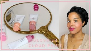 Glossier Cloud Paint  Demo on Brown  Dark Skin [upl. by Butterworth222]