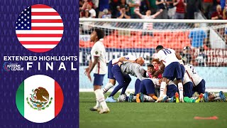 USA vs Mexico Extended Highlights  Concacaf Nations League Final  CBS Sports Golazo [upl. by Agosto325]