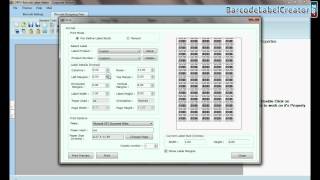 How to change or adjust print settings to fit barcode label in your sheet [upl. by Stier]