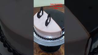 Chef style cake decorating sample design wonderful cake in short video [upl. by Assil]