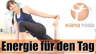 15 Minuten Yoga am Morgen  Yoga Routine für gute Energie Motivation und Gelassenheit  wach amp fit [upl. by Aretta813]