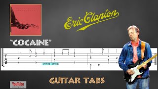 ERIC CLAPTON  Cocaine  Guitar Tab  Lesson  Cover  Tutorial [upl. by Aicram812]