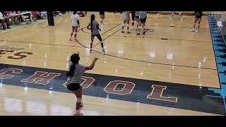 SFIS VS Laguna Acoma Game1 Scrimmage Varsity Volleyball 82424 [upl. by Weyermann]