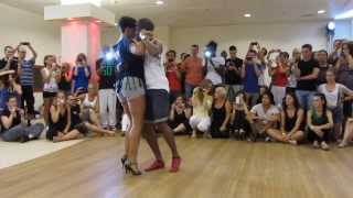 Budapest Kizomba Connection 3  Morenasso and Anais  Kizomba StylingampMusicalit [upl. by Anirtik]