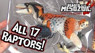 All 17 Beasts of the Mesozoic Deluxe Raptor Poseable Action Figure Toys [upl. by Gnok]