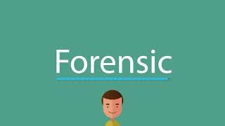 Forensic pronunciation [upl. by Sherye255]