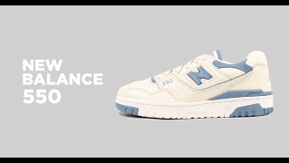 NEW BALANCE 550 FEMININO  WILLIAN RADICAL [upl. by Lehmann]