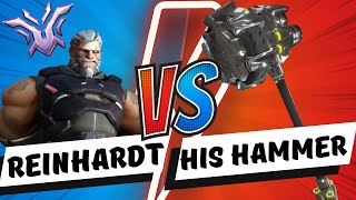 I tried the worlds first REINHARDT 🚫NOSWING🚫 challenge to GrandMaster 💀 Part 1 [upl. by Tan]