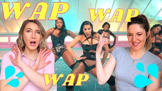 Cardi B  WAP feat Megan Thee Stallion Official Music Video  REACTION [upl. by Huldah]