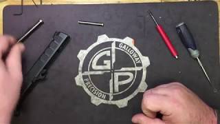 Beretta APX Striker Guide Installation [upl. by Eelymmij]