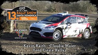 Rally Show Santa Domenica 2023  Kevin Raith  Claudia Maier  Ford Fiesta Rally2 [upl. by Nerb783]