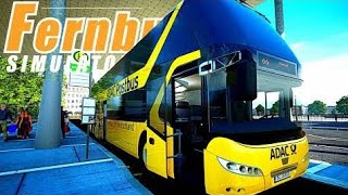 Neoplan Skyliner Gameplay Fernbus Simulator Unreal Engine Gameplay [upl. by Enaj]