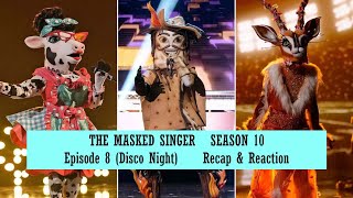 Masked Singer Season 10  Disco Night Recap amp Reaction [upl. by Ellezig299]