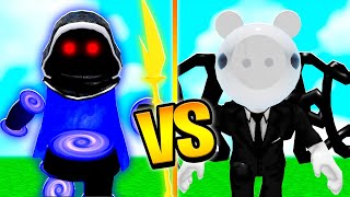 ROBLOX PIGGY UNDEFINED GATEKEEPER VS SLENDER PIGGY Roblox Piggy RP [upl. by Ayatan]