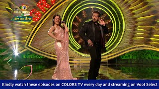 BB 15 Promo Salman Khan and Shehnaaz Gill dance on her song Tuada Kutta Tommy Sada Kutta Kutta [upl. by Boyce448]