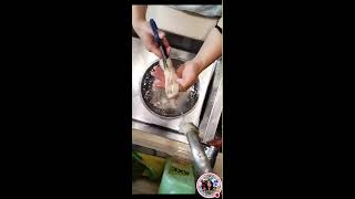 PigPork Large Intestine Cutting and Cleaning [upl. by Blondell687]