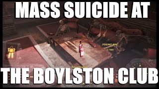 What Happened At The Boylston Club Fallout 4 [upl. by Templa773]