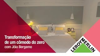 Antes e Depois Confira os Materiais de Construção para Construir um Cômodo do Zero  Leroy Merlin [upl. by Asiulairam]