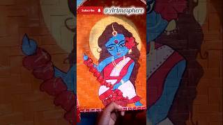 🔱Happy kali puja🔱art hindufestival trendingviralshorts shorts bengalifestivals [upl. by Nesilla357]