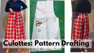 How to make Culottes Pattern [upl. by Aushoj]