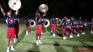 McDonogh 35 Drum Section vs Abramson Sci Academy Drum Section After Halftime Battle 2024 [upl. by Refotsirhc]