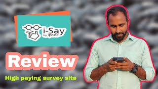 Ipsos ISay survey site review  High paying survey site [upl. by Jereld]