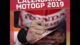 Calendario MotoGP 2019 [upl. by Hosfmann235]