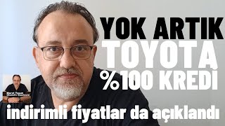 Toyota \u00100 Kredi veriyoruz dedi Temmuz 2024 Toyota kampanyası bugün açıklandı kampanya indirim [upl. by Cnahc]