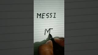 How to make Messi logo short Like and subscribe [upl. by Grindle]