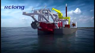 How does the dredger work——The working principle of dredgers is revealed！！！ [upl. by Schell]