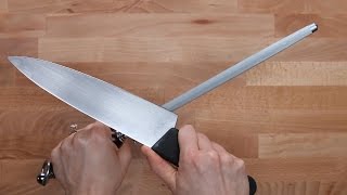 How To Sharpen Dull Knives [upl. by Nybor]