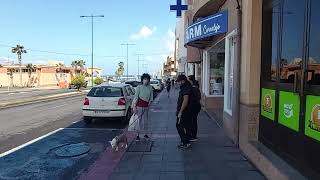 Corralejos OTHER MAIN STREET Avenida Juan Carlos Corralejo Fuerteventura 2022 [upl. by Proudlove]