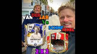 VAN DER SAR Vs SCHEMICHEL 😬🔥 eafc24 fifamobile fifa fifa23 eafc shorts [upl. by Catto]