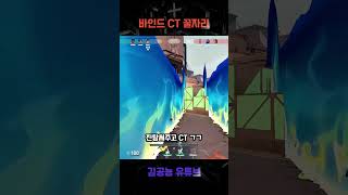 바인드 CT 꿀 자리 valorant valorantclips 발로란트 발로 [upl. by Older]