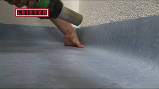 Welding floor with Leister ELECTRON [upl. by Huff]