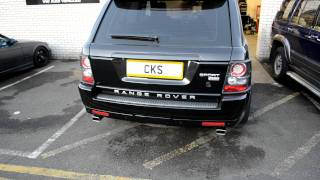 Range Rover TDV8 CKS Sport Exhaust Rear Silencers [upl. by Alial461]