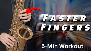 Faster Fingers Workout  Beginner to Advanced 5 Min Exercise [upl. by Lynde]