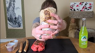 Mucho Burrito  Hotter Than Hell Ghost Pepper Burrito MUKBANG [upl. by Abekam550]